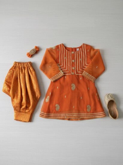 The Marigold Brocade Set