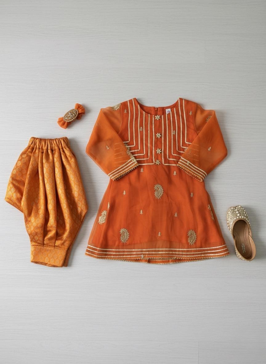 The Marigold Brocade Set