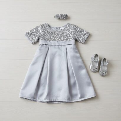 The Silver Sparkle Dress