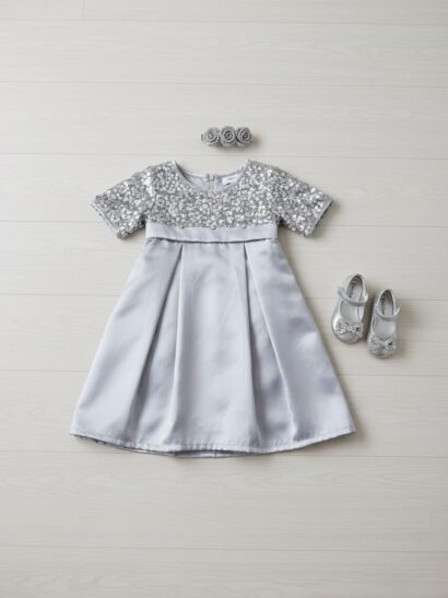 The Silver Sparkle Dress