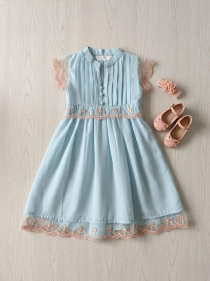 The Azure Blossom Dress