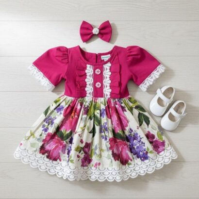 The Fuchsia Garden Bloom Dress