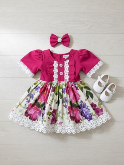 The Fuchsia Garden Bloom Dress